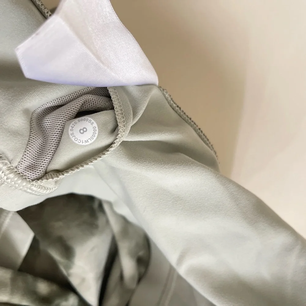 Lululemon Original Align Tank in Diamond Dye Light Sage Army Green Dark Olive